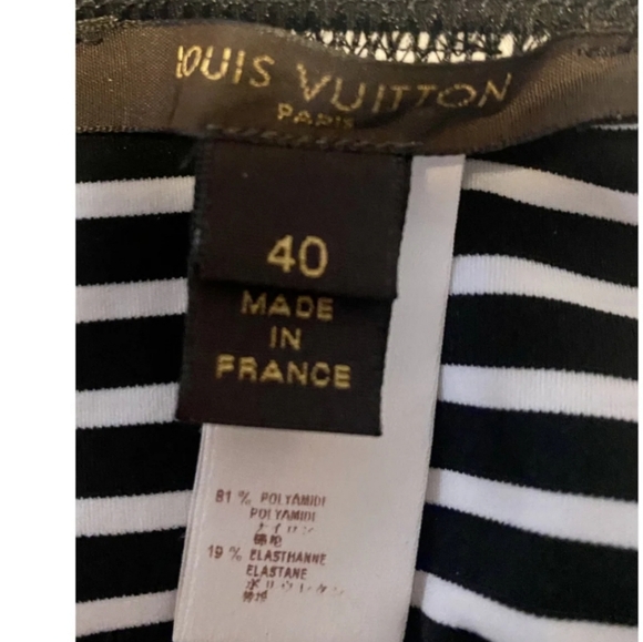 Louis Vuitton Two-piece swimsuit EUC Size 40 Cup B to C - Picture 4 of 9